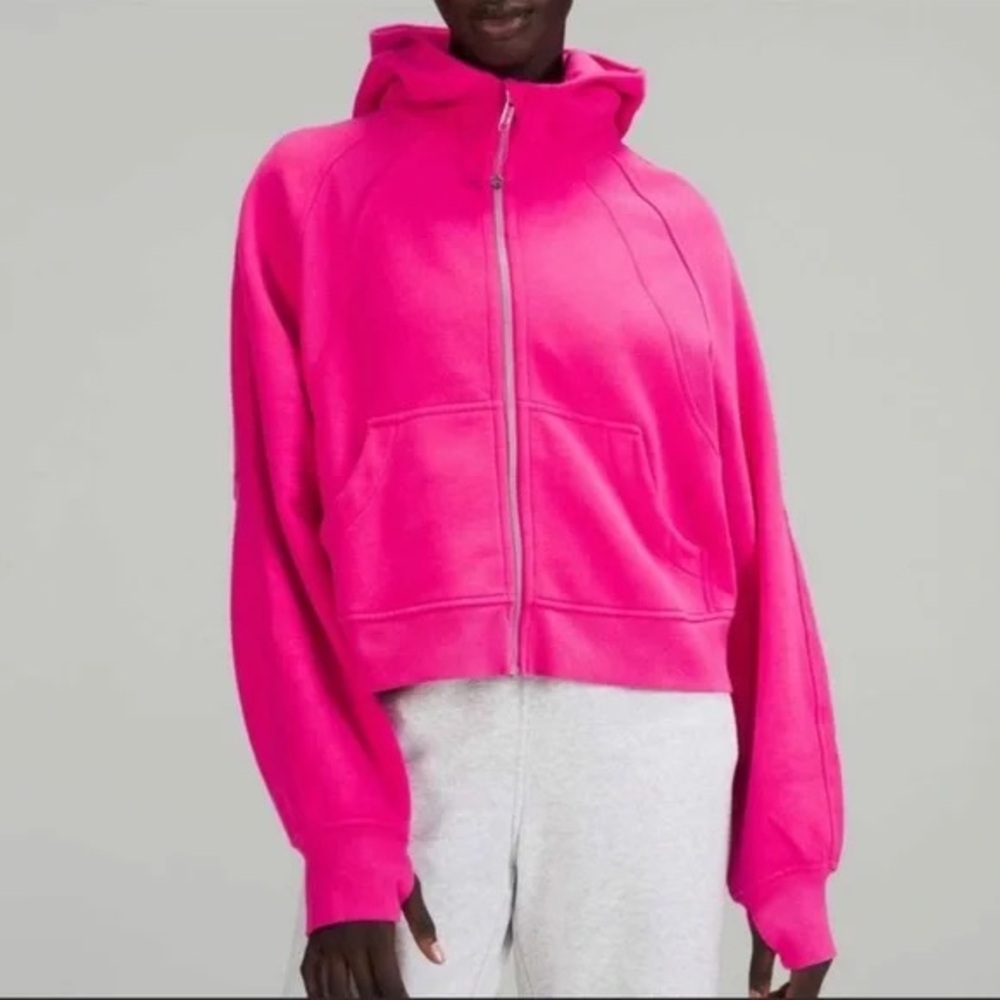 Lululemon Athletica Pink Oversized Long Sleeve Hoodie